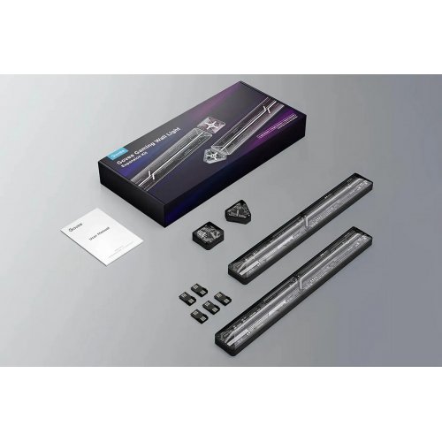 Набір настінних світильників Govee H1063 Gaming Wall light Expansion Kit 2 шт. (H10630A5) купити в Україні: Київ, Львів, Хмельницький, Тернопіль, Івано-Франківськ | Низька ціна, відгуки, характеристики від TELEMART фото