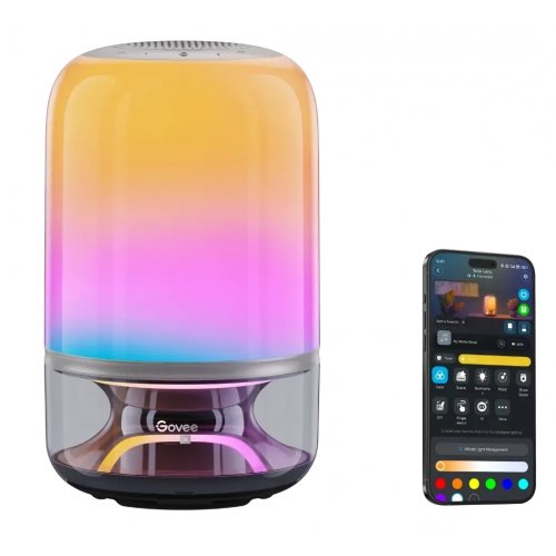 Розумна настільна лампа Govee Table Lamp 2 Pro x Sound by JBL (H60200F1) купити в Україні: Київ, Львів, Хмельницький, Тернопіль, Івано-Франківськ | Низька ціна, відгуки, характеристики від TELEMART фото