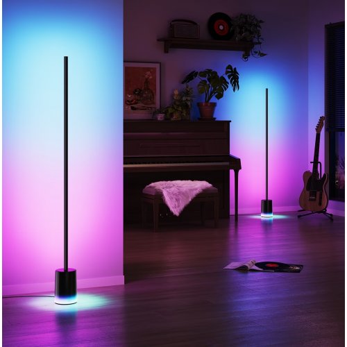 Розумний торшер Govee H607C RGBICWW Floor Lamp 2 (H607C311) Black купити в Україні: Київ, Львів, Хмельницький, Тернопіль, Івано-Франківськ | Низька ціна, відгуки, характеристики від TELEMART фото
