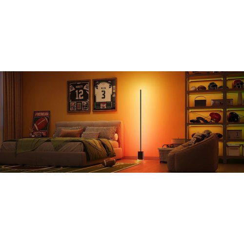 Розумний торшер Govee H607C RGBICWW Floor Lamp 2 (H607C311) Black купити в Україні: Київ, Львів, Хмельницький, Тернопіль, Івано-Франківськ | Низька ціна, відгуки, характеристики від TELEMART фото