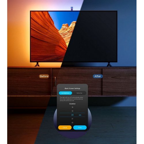 Набір адаптивного підсвічування Govee H6097 Backlight 3 Lite (H60973D1) купити в Україні: Київ, Львів, Хмельницький, Тернопіль, Івано-Франківськ | Низька ціна, відгуки, характеристики від TELEMART фото