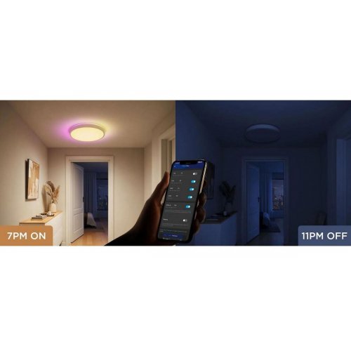 Стельовий світильник Govee Smart Ceiling Light Pro (H60A6C01) White купити в Україні: Київ, Львів, Хмельницький, Тернопіль, Івано-Франківськ | Низька ціна, відгуки, характеристики від TELEMART фото