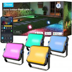 Набір настінних світильників Govee H8057 Outdoor FLood Lights 4 шт. (H8057C11)