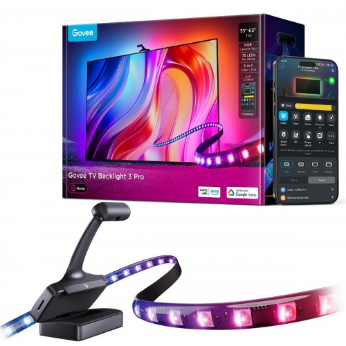 Набір адаптивного підсвічування Govee H66A0 Backlight 3 Pro (R2A80C11) купити в Україні: Київ, Львів, Хмельницький, Тернопіль, Івано-Франківськ | Низька ціна, відгуки, характеристики від TELEMART фото