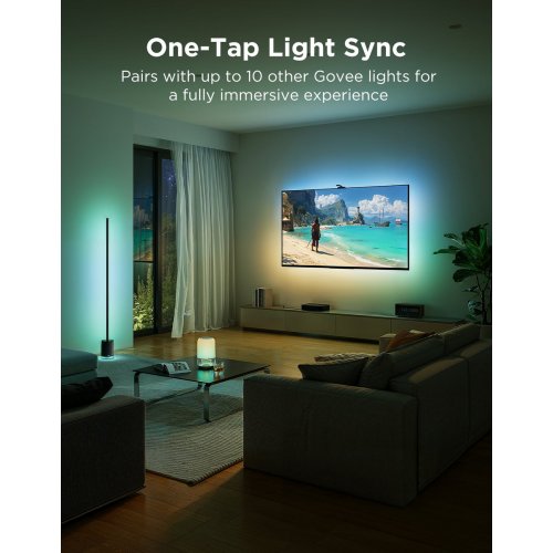 Набір адаптивного підсвічування Govee H66A0 Backlight 3 Pro (R2A80C11) купити в Україні: Київ, Львів, Хмельницький, Тернопіль, Івано-Франківськ | Низька ціна, відгуки, характеристики від TELEMART фото