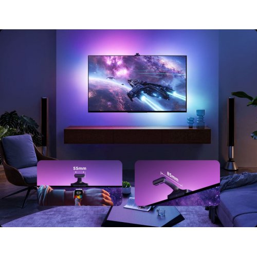 Набір адаптивного підсвічування Govee H66A0 Backlight 3 Pro (R2A80C11) купити в Україні: Київ, Львів, Хмельницький, Тернопіль, Івано-Франківськ | Низька ціна, відгуки, характеристики від TELEMART фото