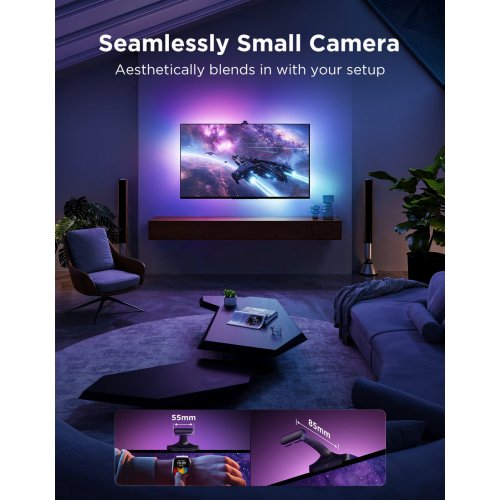 Набір адаптивного підсвічування Govee H66A1 Backlight 3 Pro (R2A81C11) купити в Україні: Київ, Львів, Хмельницький, Тернопіль, Івано-Франківськ | Низька ціна, відгуки, характеристики від TELEMART фото