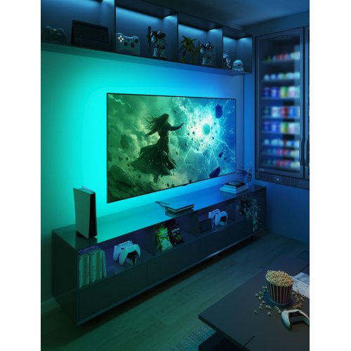 Набір адаптивного підсвічування Govee H8604 Govee AI Sync Box Kit 2 (H8604C12) купити в Україні: Київ, Львів, Хмельницький, Тернопіль, Івано-Франківськ | Низька ціна, відгуки, характеристики від TELEMART фото