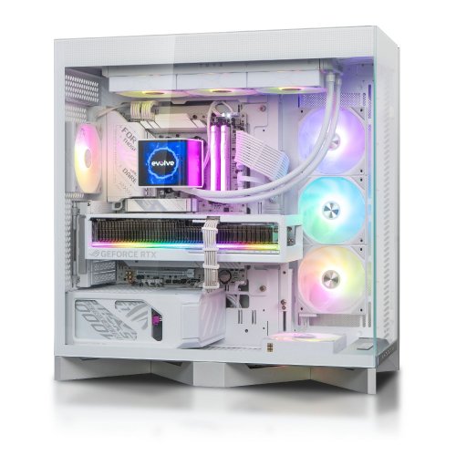 Комп'ютер EVOLVE UltraPart TRYX Pro (EVUP-TXR980X3DN509-D564S2TWH) White купити в Україні: Київ, Львів, Хмельницький, Тернопіль, Івано-Франківськ | Низька ціна, відгуки, характеристики від TELEMART фото