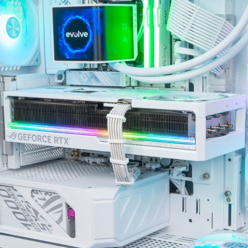 Комп'ютер EVOLVE UltraPart TRYX Pro (EVUP-TXR980X3DN509-D564S2TWH) White купити в Україні: Київ, Львів, Хмельницький, Тернопіль, Івано-Франківськ | Низька ціна, відгуки, характеристики від TELEMART фото