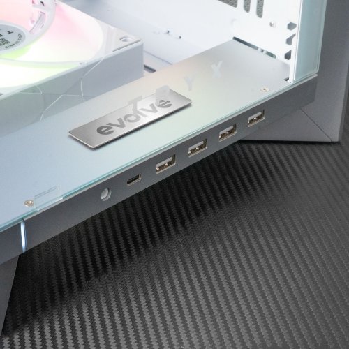 Комп'ютер EVOLVE UltraPart TRYX Pro (EVUP-TXR980X3DN509-D564S2TWH) White купити в Україні: Київ, Львів, Хмельницький, Тернопіль, Івано-Франківськ | Низька ціна, відгуки, характеристики від TELEMART фото
