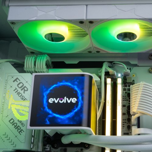Комп'ютер EVOLVE UltraPart TRYX Pro (EVUP-TXR980X3DN509-D564S2TWH) White купити в Україні: Київ, Львів, Хмельницький, Тернопіль, Івано-Франківськ | Низька ціна, відгуки, характеристики від TELEMART фото