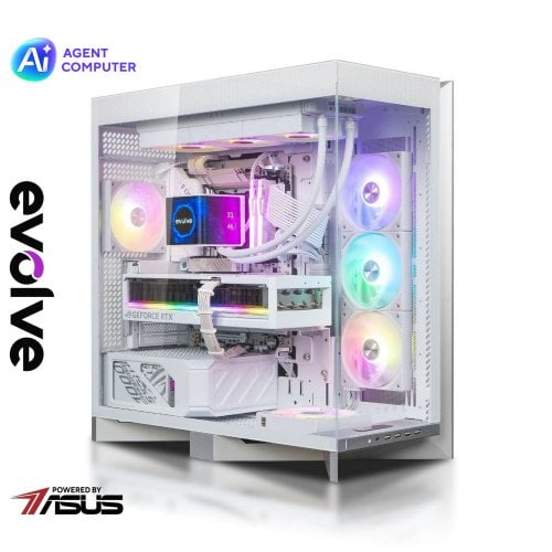 Компьютер EVOLVE UltraPart TRYX Pro (EVUP-TXR980X3DN509-D564S2TWH) White купить в Украине | Telemart фото
