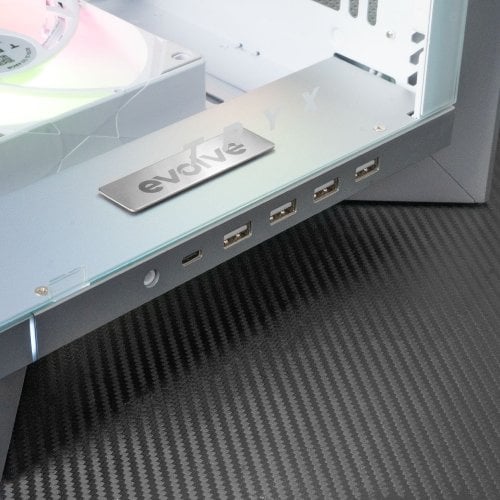 Компьютер EVOLVE UltraPart TRYX Pro (EVUP-TXR980X3DN509-D564S2TWH) White купить в Украине | Telemart фото