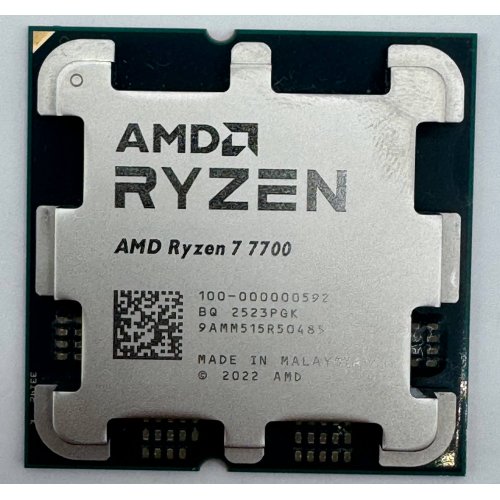 Процессор AMD Ryzen 7 7700 3.8(5.3)GHz 32MB sAM5 Tray (100-000000592) (Восстановлено продавцом, 872768) купить в Украине: Киев, Днепр, Харьков, Одесса  | Проверка совместимости, низкая цена, отзывы, характеристики от TELEMART фото