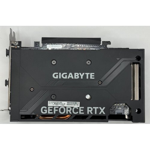 Відеокарта Gigabyte GeForce RTX 4060 Windforce OC 8192MB (GV-N4060WF2OC-8GD) (Відновлено продавцем, 872777) купити в Україні: Київ, Львів, Хмельницький, Тернопіль, Івано-Франківськ | Перевірка сумісності, низька ціна, відгуки, характеристики від TELEMART фото