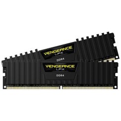 Озу Corsair DDR4 16GB (2x8GB) 3200Mhz Vengeance LPX (CMK16GX4M2B3200C16) Black (Восстановлено продавцом, 872958)