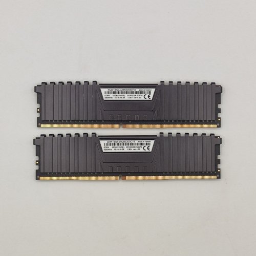 Озу Corsair DDR4 16GB (2x8GB) 3200Mhz Vengeance LPX (CMK16GX4M2B3200C16) Black (Восстановлено продавцом, 872958) купить в Украине: Киев, Днепр, Харьков, Одесса  | Проверка совместимости, низкая цена, отзывы, характеристики от TELEMART фото