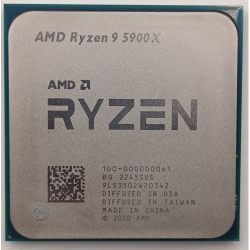 Процессор AMD Ryzen 9 5900X 3.7(4.8)GHz 64MB sAM4 Tray (100-000000061) (Восстановлено продавцом, 872962) купить в Украине: Киев, Днепр, Харьков, Одесса  | Проверка совместимости, низкая цена, отзывы, характеристики от TELEMART фото