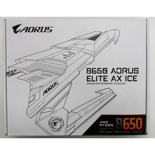 Материнська плата Gigabyte B650 AORUS ELITE AX ICE (sAM5, AMD B650) (Відновлено продавцем, 872964) купити в Україні: Київ, Львів, Хмельницький, Тернопіль, Івано-Франківськ | Перевірка сумісності, низька ціна, відгуки, характеристики від TELEMART фото