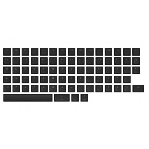 Комплект кейкапів HATOR Set of PBT Keycaps A-Part OMA Profile US (HTS501) Black купити в Україні: Київ, Львів, Хмельницький, Тернопіль, Івано-Франківськ | Низька ціна, відгуки, характеристики від TELEMART фото