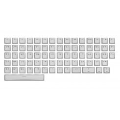 Комплект кейкапів HATOR Set of PBT Keycaps A-Part OMA Profile US/UA (HTS510) White