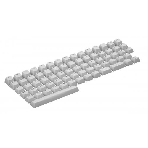 Комплект кейкапів HATOR Set of PBT Keycaps A-Part OMA Profile US/UA (HTS510) White купити в Україні: Київ, Львів, Хмельницький, Тернопіль, Івано-Франківськ | Низька ціна, відгуки, характеристики від TELEMART фото