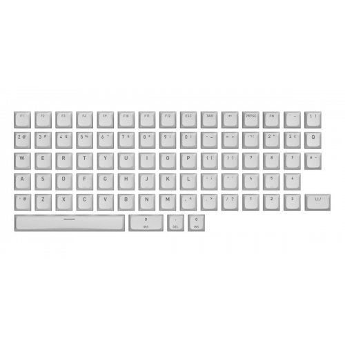 Комплект кейкапів HATOR Set of PBT Keycaps A-Part OMA Profile US (HTS511) White купити в Україні: Київ, Львів, Хмельницький, Тернопіль, Івано-Франківськ | Низька ціна, відгуки, характеристики від TELEMART фото