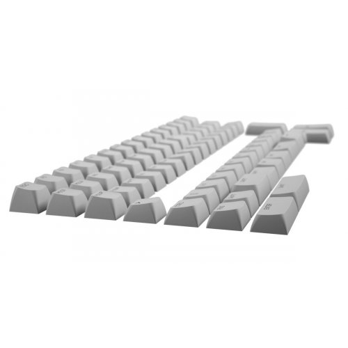 Комплект кейкапів HATOR Set of PBT Keycaps B-Part OMA Profile (HTS513) White купити в Україні: Київ, Львів, Хмельницький, Тернопіль, Івано-Франківськ | Низька ціна, відгуки, характеристики від TELEMART фото
