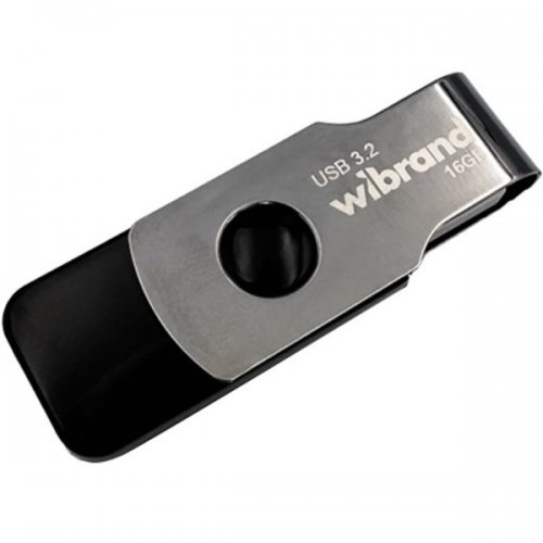 Накопитель Wibrand Lizard 16GB USB 3.2 Gen 1 (WI3.2/LI16P9B) Black купить в Украине: Киев, Днепр, Харьков, Одесса  | Низкая цена, отзывы, характеристики от TELEMART фото
