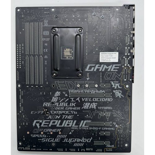 Материнская плата Asus ROG STRIX B450-F GAMING (sAM4, AMD B450) (Восстановлено продавцом, 873012) купить в Украине: Киев, Днепр, Харьков, Одесса  | Проверка совместимости, низкая цена, отзывы, характеристики от TELEMART фото
