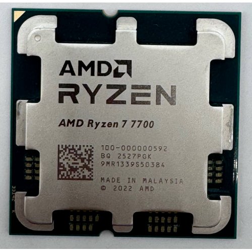 Процессор AMD Ryzen 7 7700 3.8(5.3)GHz 32MB sAM5 Tray (100-000000592) (Восстановлено продавцом, 873043) купить в Украине: Киев, Днепр, Харьков, Одесса  | Проверка совместимости, низкая цена, отзывы, характеристики от TELEMART фото