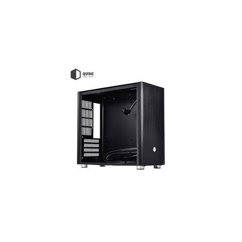 Корпус QUBE V9 без БП (QBV9M_WBNU3) Black (Восстановлено продавцом, 873049) купить в Украине: Киев, Днепр, Харьков, Одесса  | Проверка совместимости, низкая цена, отзывы, характеристики от TELEMART фото
