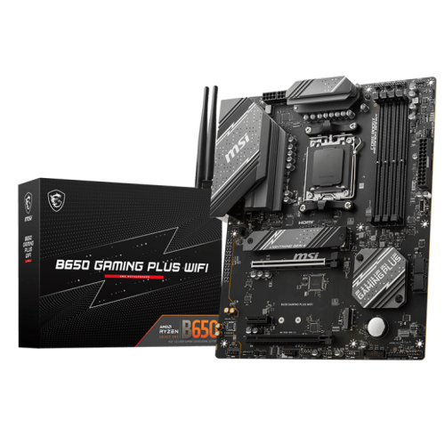 Материнська плата MSI B650 GAMING PLUS WIFI (sAM5, AMD B650) (Відновлено продавцем, 873050) купити в Україні: Київ, Львів, Хмельницький, Тернопіль, Івано-Франківськ | Перевірка сумісності, низька ціна, відгуки, характеристики від TELEMART фото