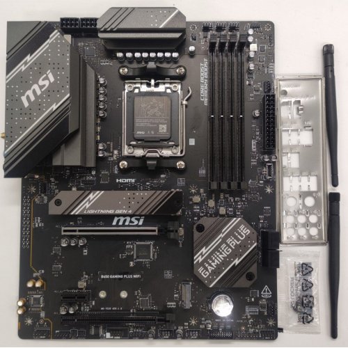 Материнська плата MSI B650 GAMING PLUS WIFI (sAM5, AMD B650) (Відновлено продавцем, 873050) купити в Україні: Київ, Львів, Хмельницький, Тернопіль, Івано-Франківськ | Перевірка сумісності, низька ціна, відгуки, характеристики від TELEMART фото