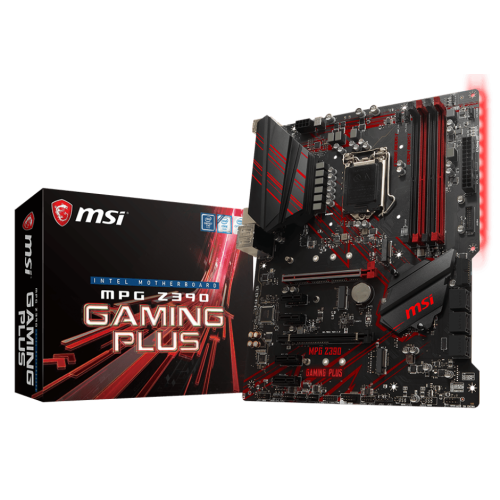 Материнська плата MSI MPG Z390 GAMING PLUS (s1151-v2, Intel Z390) (Відновлено продавцем, 873178) купити в Україні: Київ, Львів, Хмельницький, Тернопіль, Івано-Франківськ | Перевірка сумісності, низька ціна, відгуки, характеристики від TELEMART фото