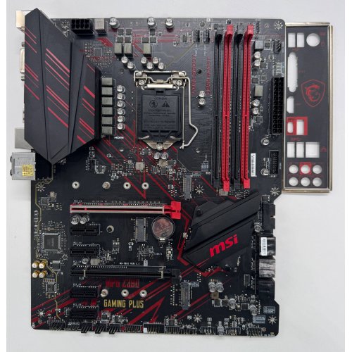Материнська плата MSI MPG Z390 GAMING PLUS (s1151-v2, Intel Z390) (Відновлено продавцем, 873178) купити в Україні: Київ, Львів, Хмельницький, Тернопіль, Івано-Франківськ | Перевірка сумісності, низька ціна, відгуки, характеристики від TELEMART фото