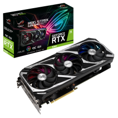 Видеокарта Asus ROG GeForce RTX 3060 STRIX OC 12288MB (ROG-STRIX-RTX3060-O12G-GAMING) (Восстановлено продавцом, 873219)