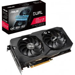 Відеокарта Asus Radeon RX 5500 XT Dual Evo OC 8192MB (DUAL-RX5500XT-O8G-EVO) (Відновлено продавцем, 873242)