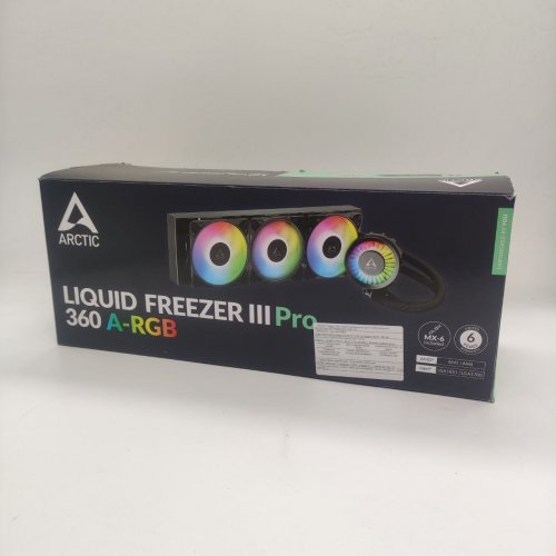 Готовая сво Arctic Liquid Freezer III Pro 360 A-RGB (ACFRE00184A) Black (Восстановлено продавцом, 873245) купить в Украине: Киев, Днепр, Харьков, Одесса  | Проверка совместимости, низкая цена, отзывы, характеристики от TELEMART фото