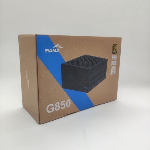 Блок питания SAMA G850 850W (G0850-BKGFF001-EU) Black (Восстановлено продавцом, 873255) купить в Украине: Киев, Днепр, Харьков, Одесса  | Проверка совместимости, низкая цена, отзывы, характеристики от TELEMART фото