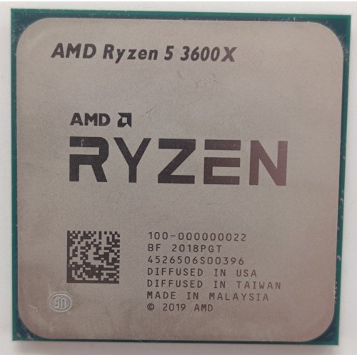 Процессор AMD Ryzen 5 3600X 3.8(4.4)GHz 32MB sAM4 Tray (100-000000022) (Восстановлено продавцом, 873257) купить в Украине: Киев, Днепр, Харьков, Одесса  | Проверка совместимости, низкая цена, отзывы, характеристики от TELEMART фото