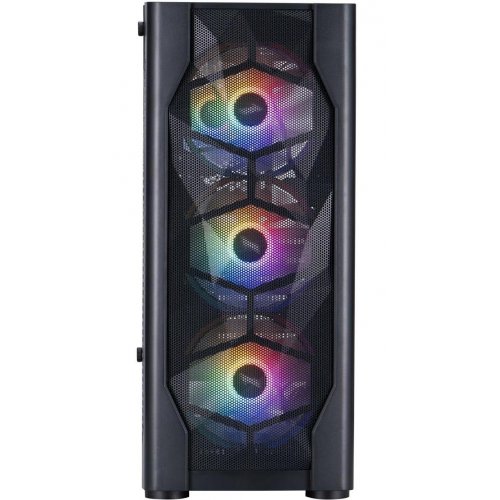 Корпус 1stPlayer D4-BK-4F1 без БП Black (Восстановлено продавцом, 873275) купить в Украине: Киев, Днепр, Харьков, Одесса  | Проверка совместимости, низкая цена, отзывы, характеристики от TELEMART фото