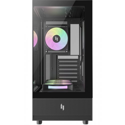 Корпус GAMEMAX NEX C51 Tempered Glass без БЖ Black купити в Україні: Київ, Львів, Хмельницький, Тернопіль, Івано-Франківськ | Перевірка сумісності, низька ціна, відгуки, характеристики від TELEMART фото