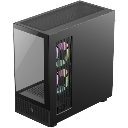 Корпус GAMEMAX NEX C51 Tempered Glass без БЖ Black купити в Україні: Київ, Львів, Хмельницький, Тернопіль, Івано-Франківськ | Перевірка сумісності, низька ціна, відгуки, характеристики від TELEMART фото