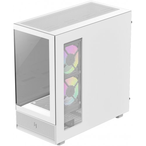 Корпус GAMEMAX NEX C51 Tempered Glass без БЖ White купити в Україні: Київ, Львів, Хмельницький, Тернопіль, Івано-Франківськ | Перевірка сумісності, низька ціна, відгуки, характеристики від TELEMART фото
