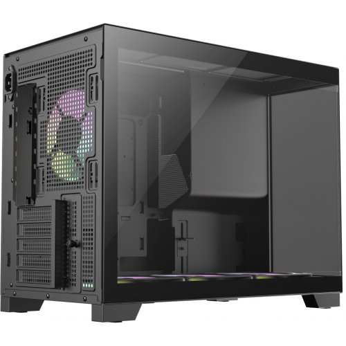 Корпус GAMEMAX NEX C33 Tempered Glass без БЖ Black купити в Україні: Київ, Львів, Хмельницький, Тернопіль, Івано-Франківськ | Перевірка сумісності, низька ціна, відгуки, характеристики від TELEMART фото