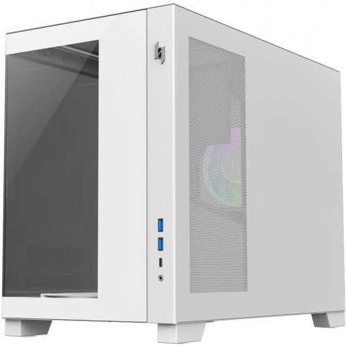 Корпус GAMEMAX NEX C33 Tempered Glass без БЖ White купити в Україні: Київ, Львів, Хмельницький, Тернопіль, Івано-Франківськ | Перевірка сумісності, низька ціна, відгуки, характеристики від TELEMART фото