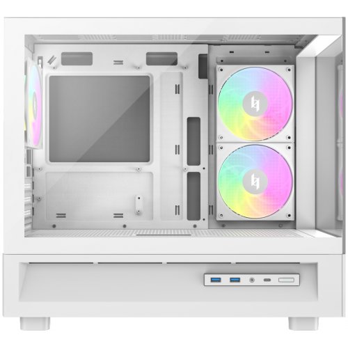 Корпус GAMEMAX NEX C31 Tempered Glass без БЖ White купити в Україні: Київ, Львів, Хмельницький, Тернопіль, Івано-Франківськ | Перевірка сумісності, низька ціна, відгуки, характеристики від TELEMART фото