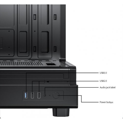 Корпус DarkFlash DB330M без БП Black купить в Украине: Киев, Днепр, Харьков, Одесса  | Проверка совместимости, низкая цена, отзывы, характеристики от TELEMART фото